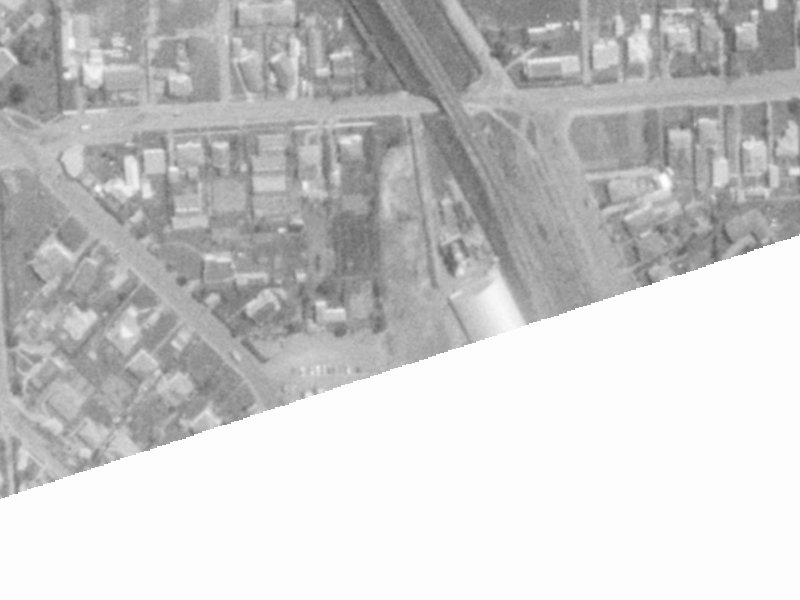 11 Stead Lane from the air, 1975-1979