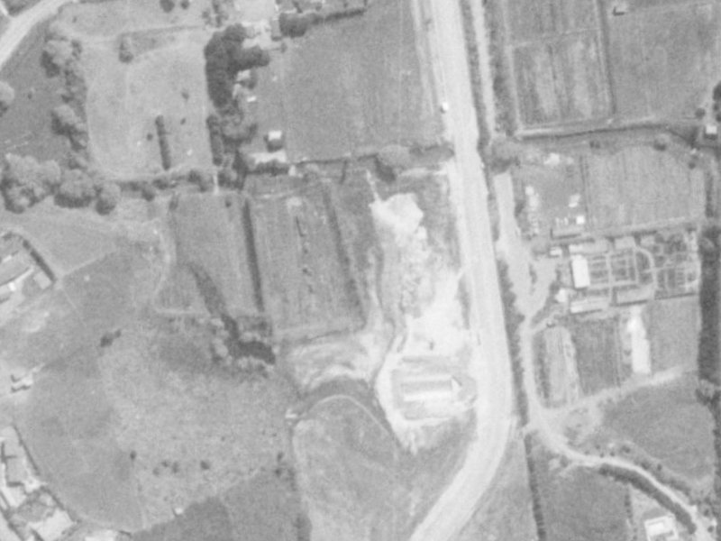 Croftfield Place from the air, 1975-1979