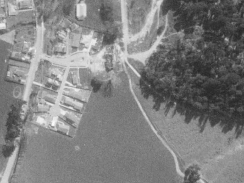 40R Shalamar Drive from the air, 1975-1979
