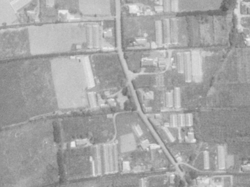 36 Horotane Valley Road from the air, 1975-1979