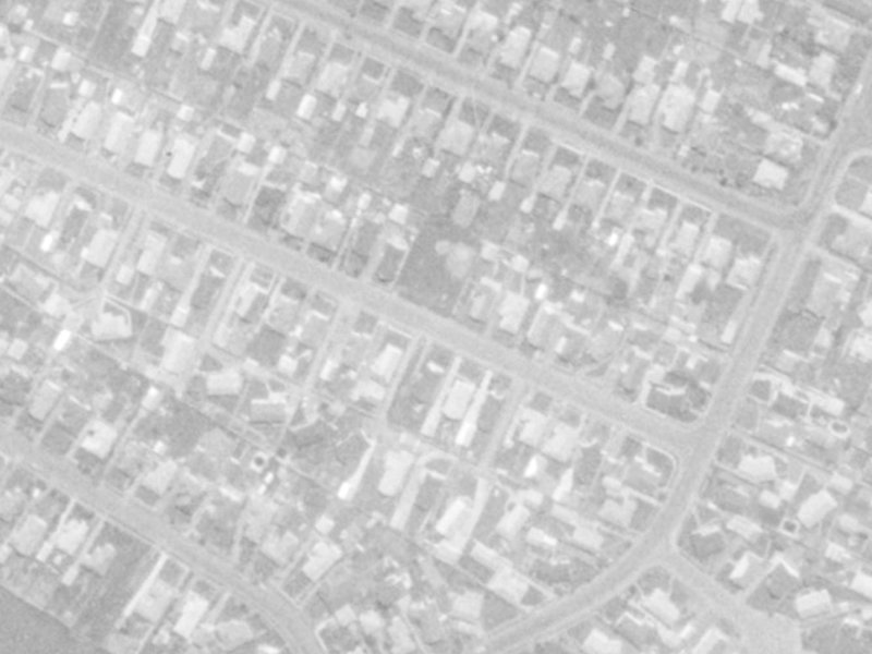 19 Fern Drive from the air, 1975-1979