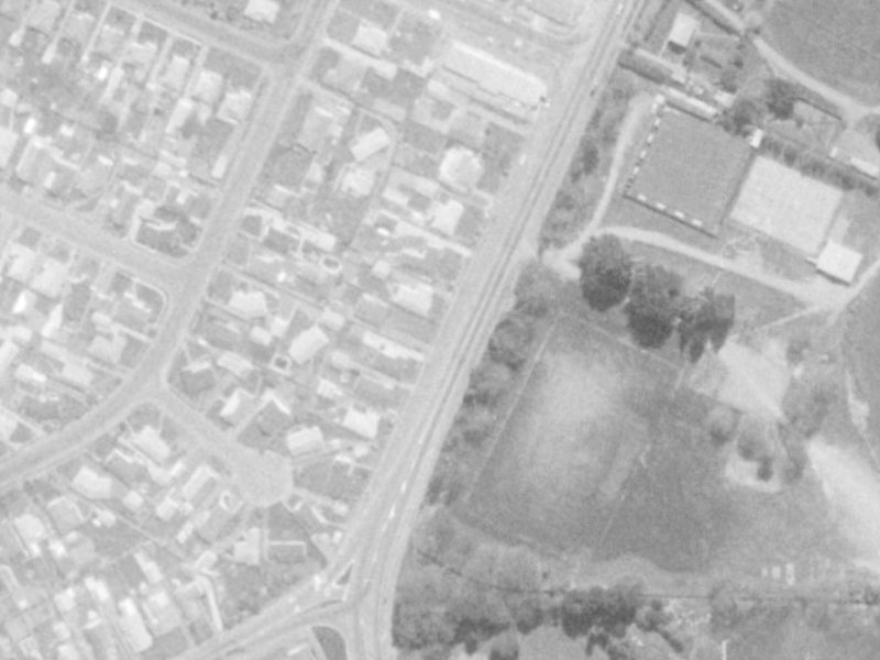 328A Halswell Road from the air, 1975-1979