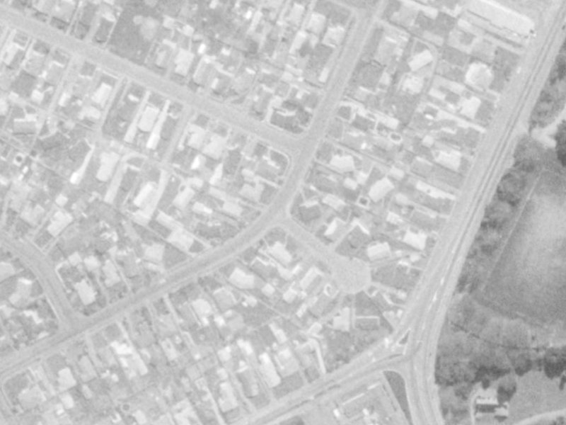 19 Wales Street from the air, 1975-1979