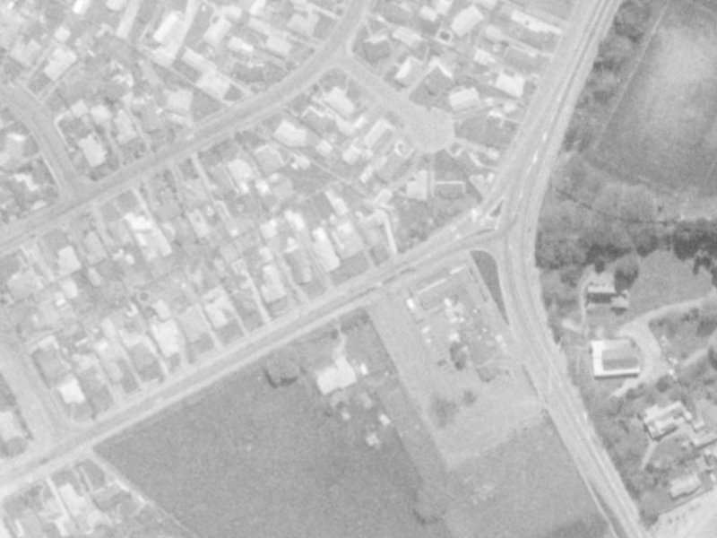 6 Nicholls Road from the air, 1975-1979