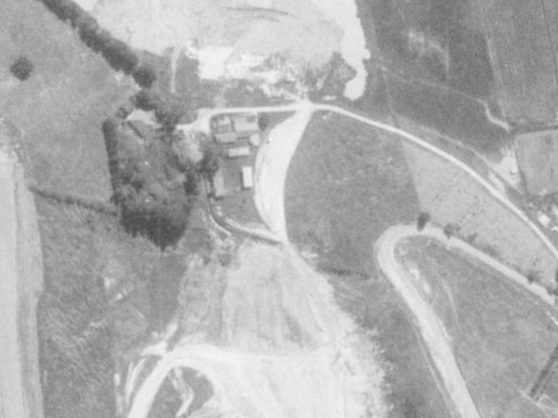 Hadleigh Lane from the air, 1975-1979