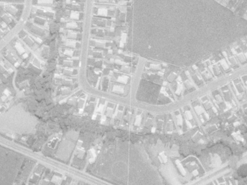 1 Shamrock Place from the air, 1975-1979