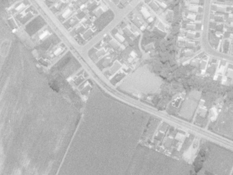 134A Halswell Junction Road from the air, 1975-1979