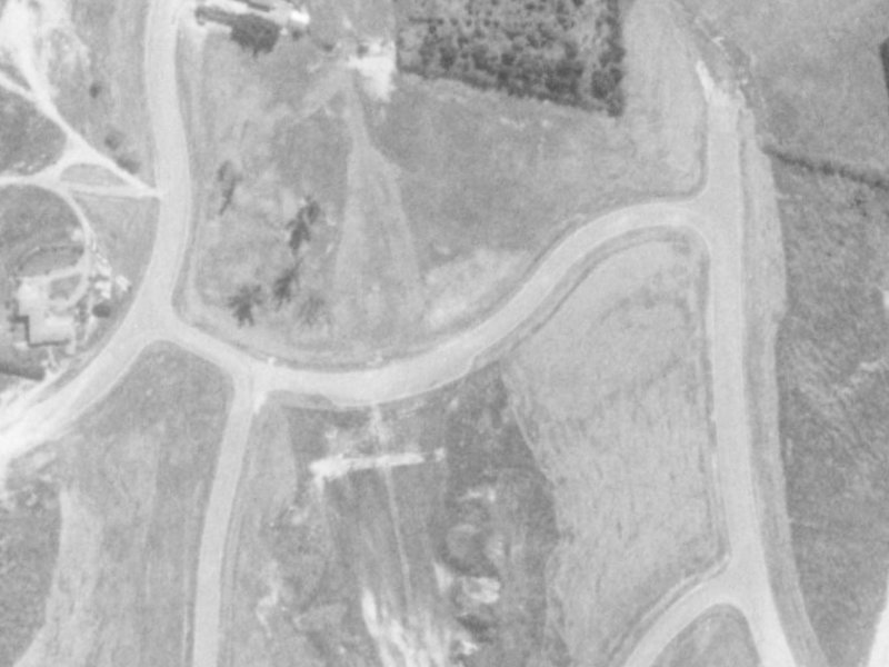 Sedgwick Way from the air, 1975-1979