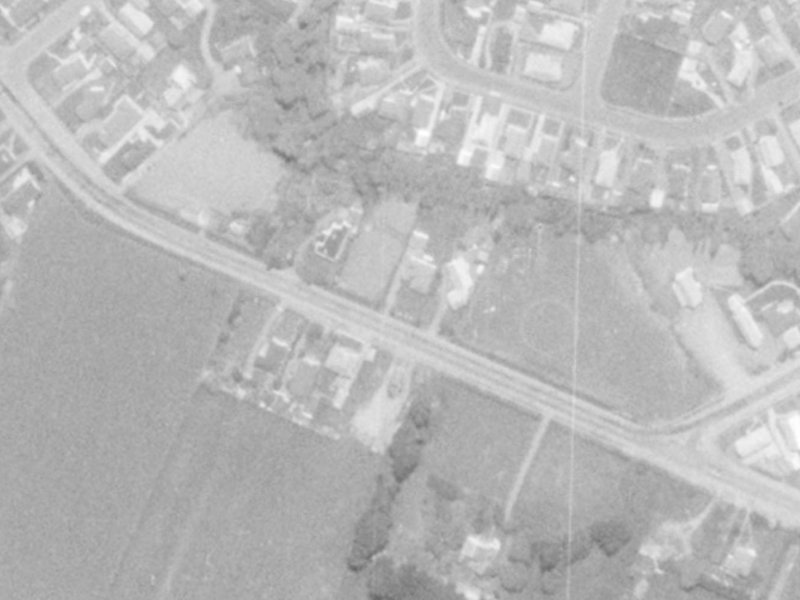 116 Halswell Junction Road from the air, 1975-1979