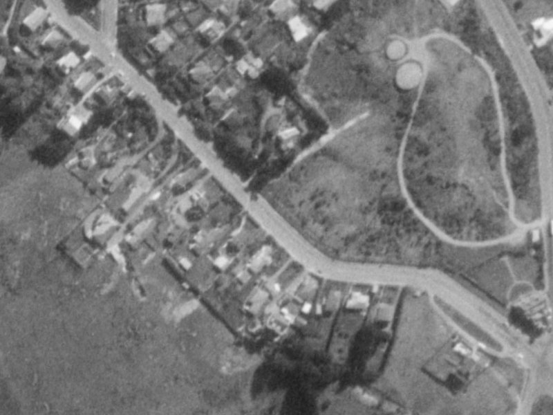 148A Dyers Pass Road from the air, 1975-1979
