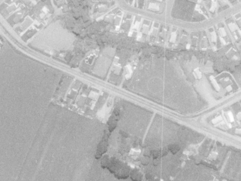 127 Halswell Junction Road from the air, 1975-1979