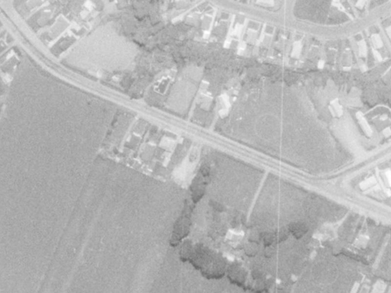 131 Halswell Junction Road from the air, 1975-1979
