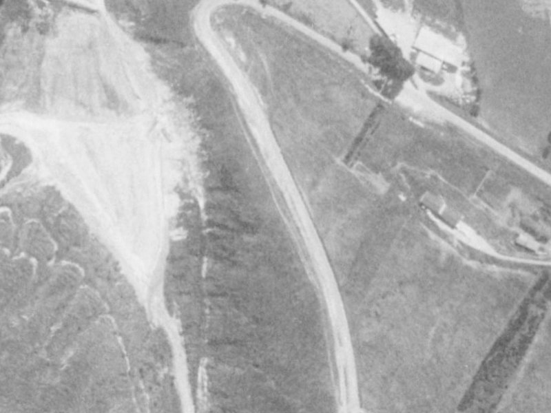 318 Worsleys Road from the air, 1975-1979