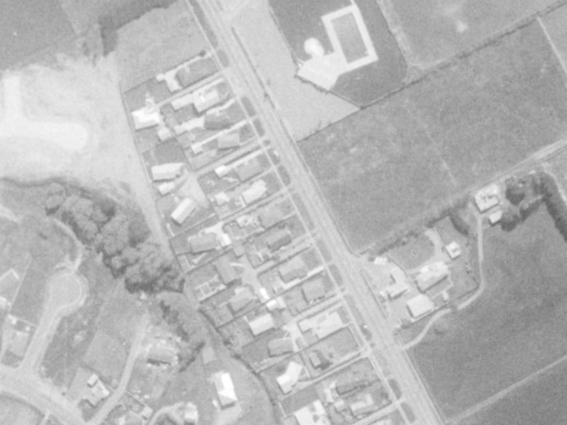 390 Halswell Road from the air, 1975-1979