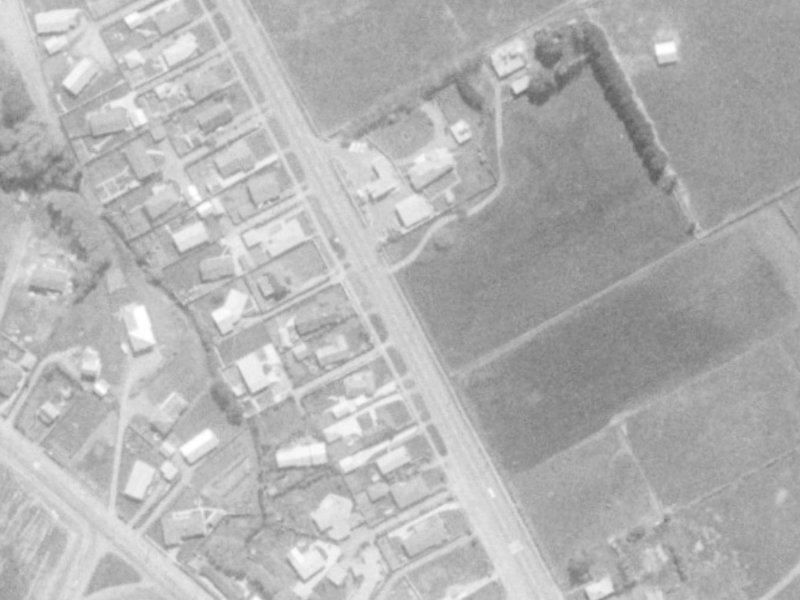349 Halswell Road from the air, 1975-1979