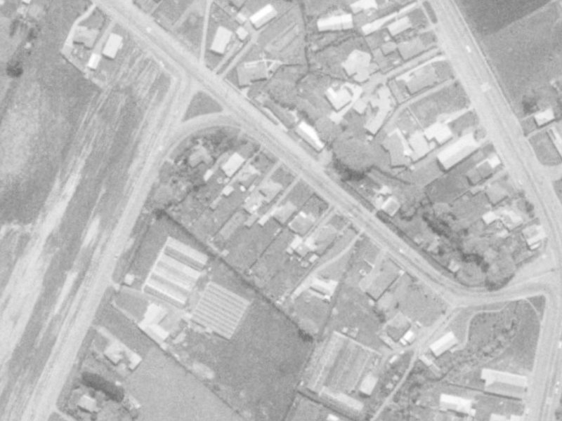 27 Halswell Junction Road from the air, 1975-1979