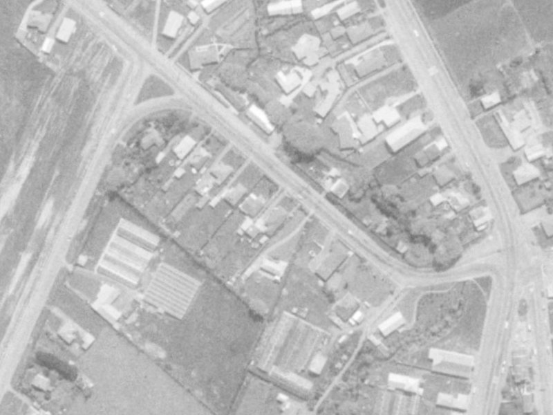 23 Halswell Junction Road from the air, 1975-1979