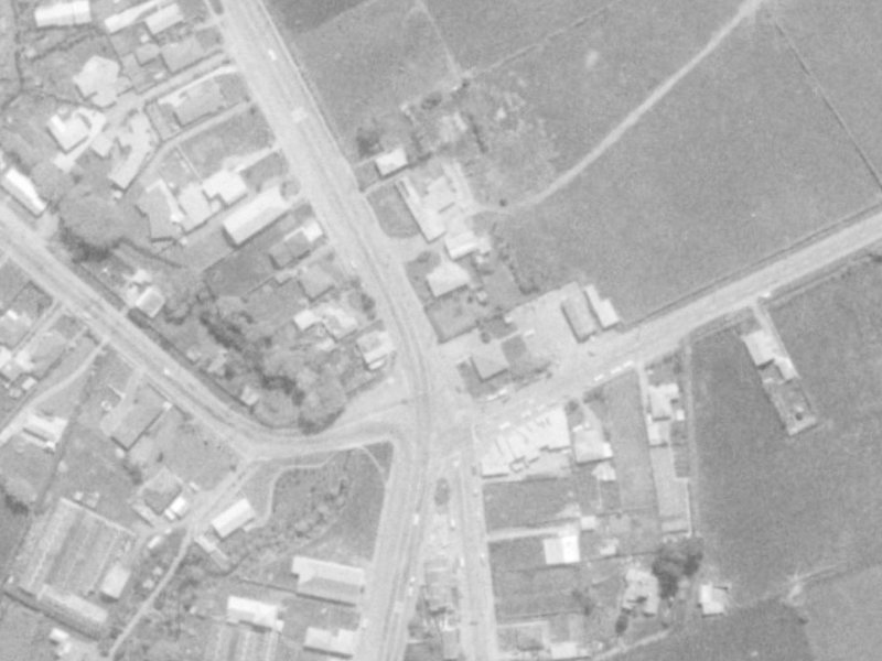 379E Halswell Road from the air, 1975-1979