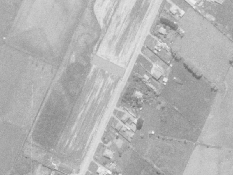 34A Sabys Road from the air, 1975-1979