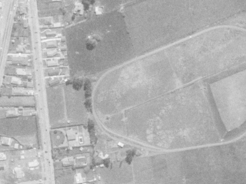 Irvines Track from the air, 1975-1979