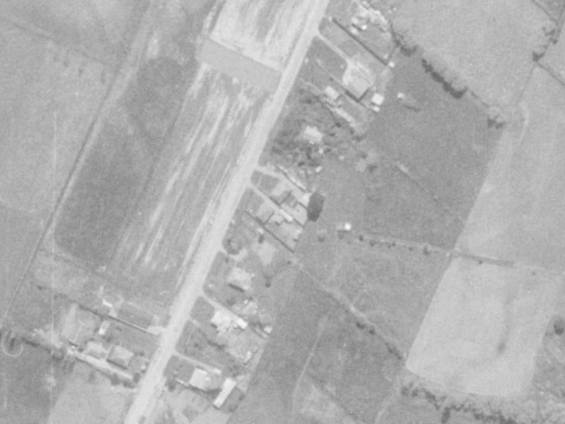 45 Sabys Road from the air, 1975-1979