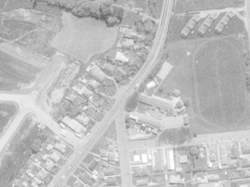 524 Halswell Road from the air, 1975-1979