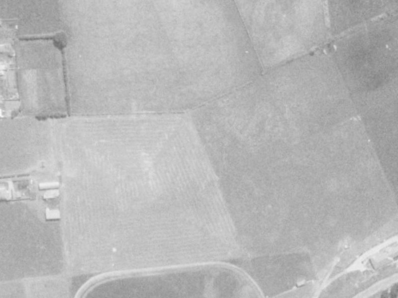 23 Muirhill Street from the air, 1975-1979