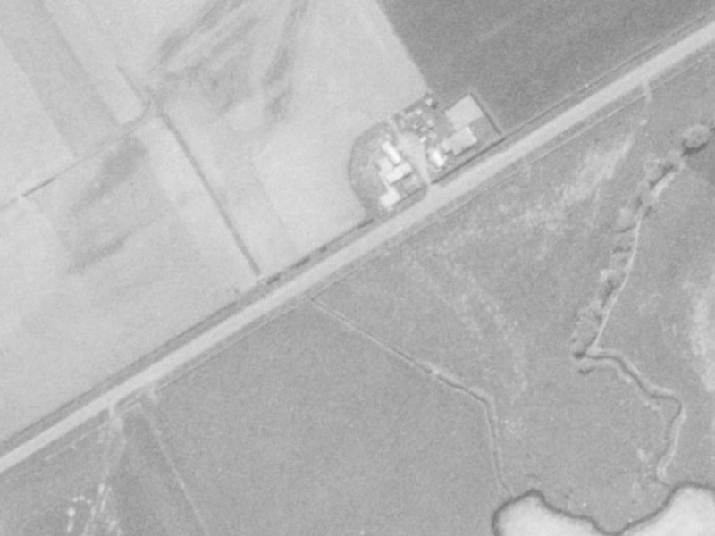 350 Sabys Road from the air, 1975-1979