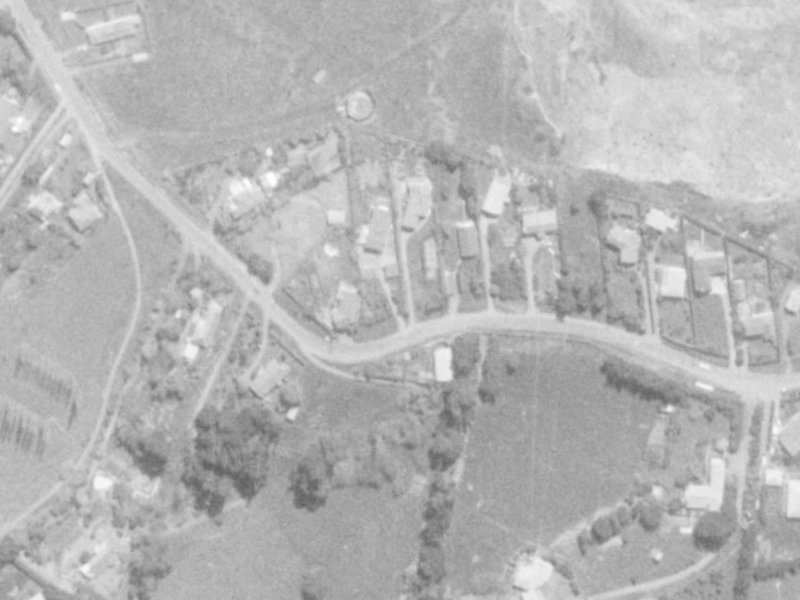 249 Kennedys Bush Road from the air, 1975-1979