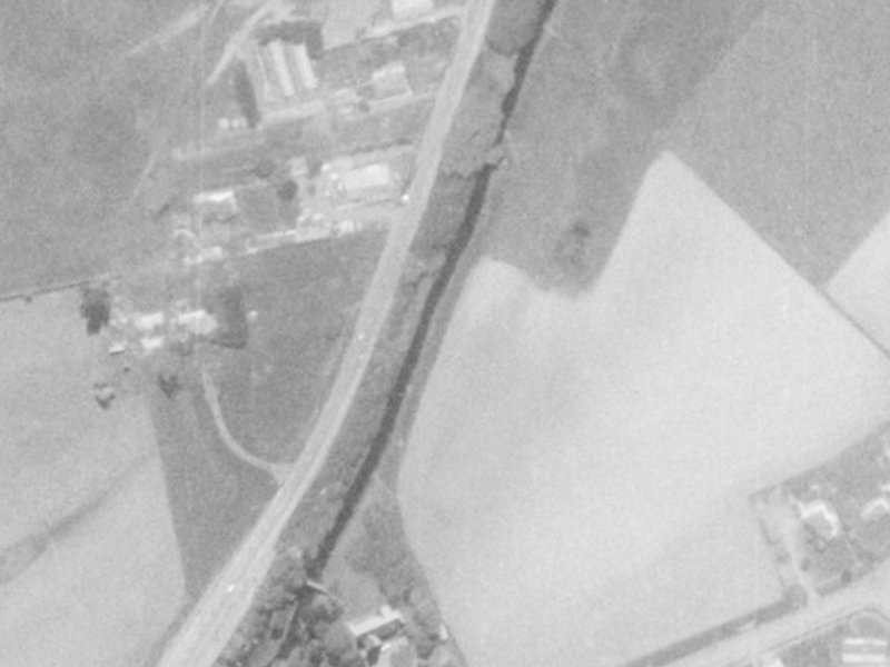 628–634 Tai Tapu Road from the air, 1975-1979