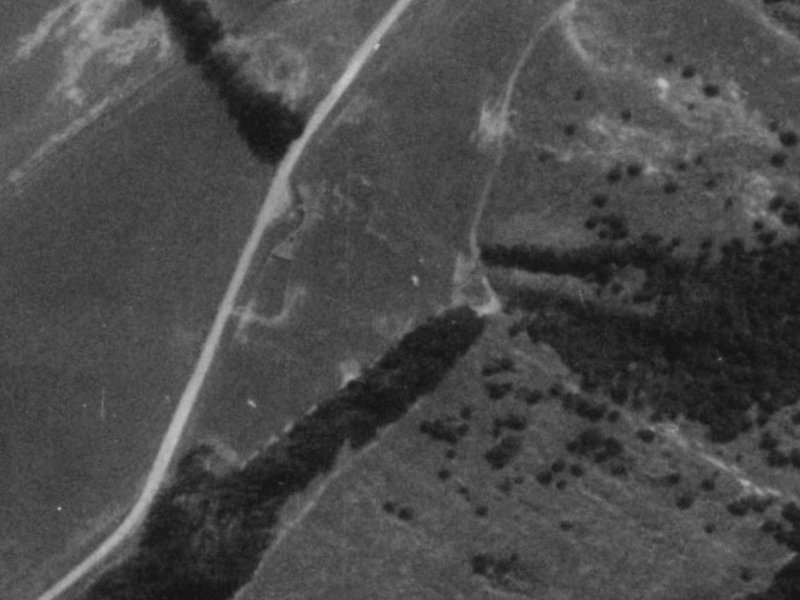 346 McQueens Valley Road from the air, 1975-1979