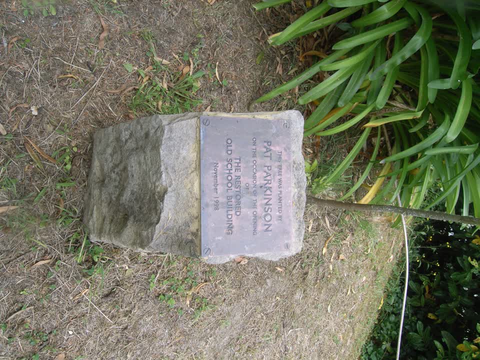 the register’s photograph of the plaque at Cholmondeley Reserve
