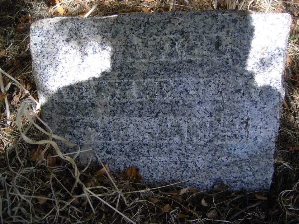 the register’s photograph of the plaque at Okuti Valley Reserve