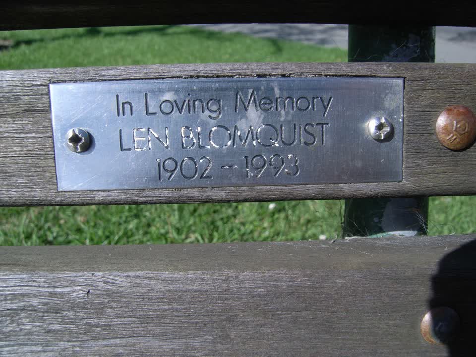 the register’s photograph of the plaque at Akaroa Recreation Ground