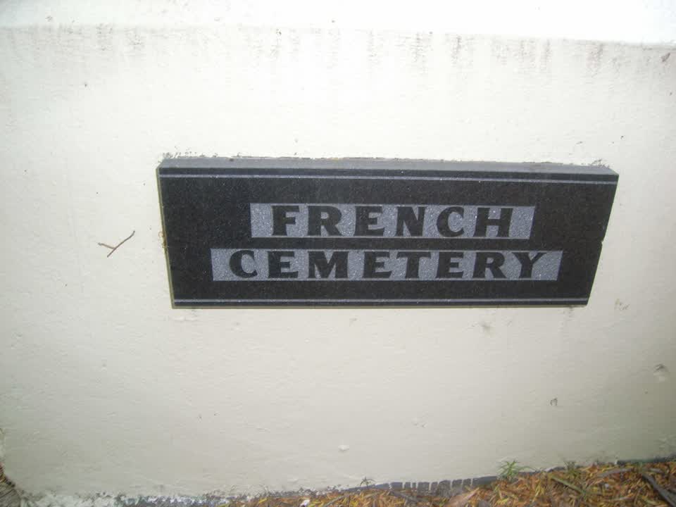 the register’s photograph of the plaque at L'Aube Hill Reserve
