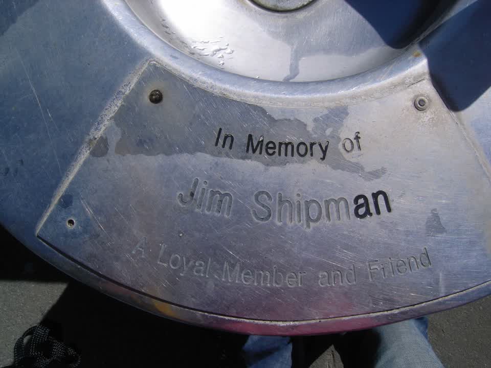 the register’s photograph of the plaque at Britomart Reserve