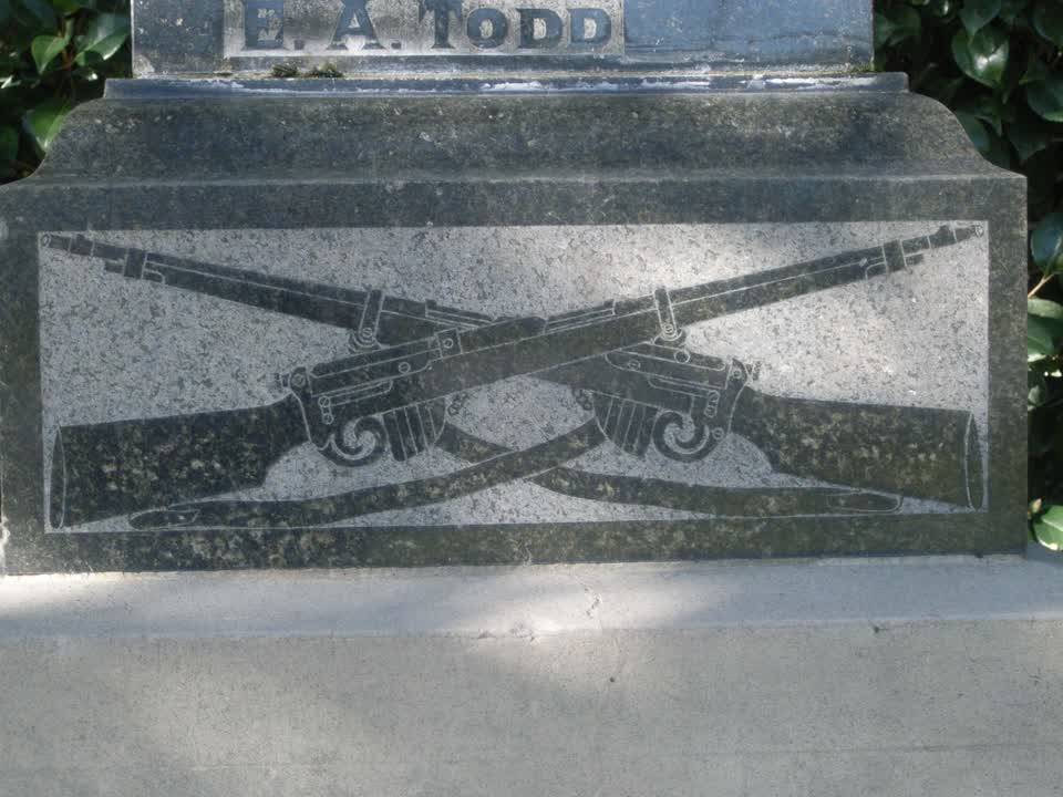 the register’s photograph of the plaque at Coutts Island War Memorial