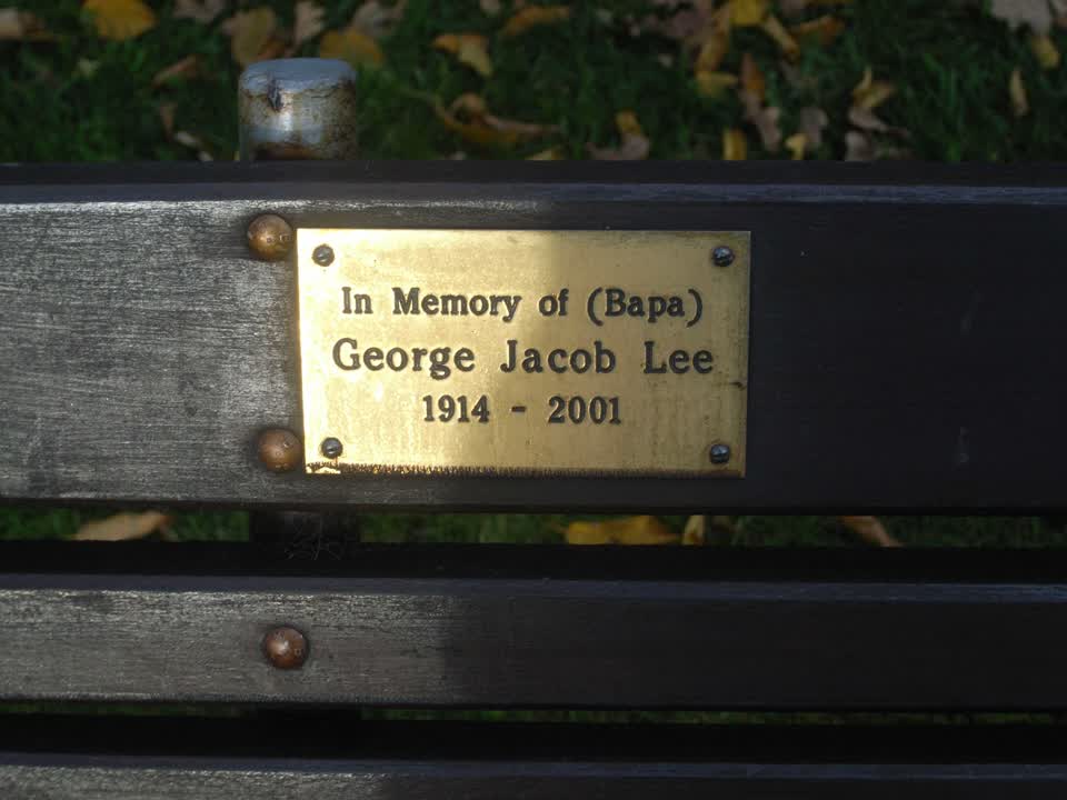 the register’s photograph of the plaque at Belfast Cemetery