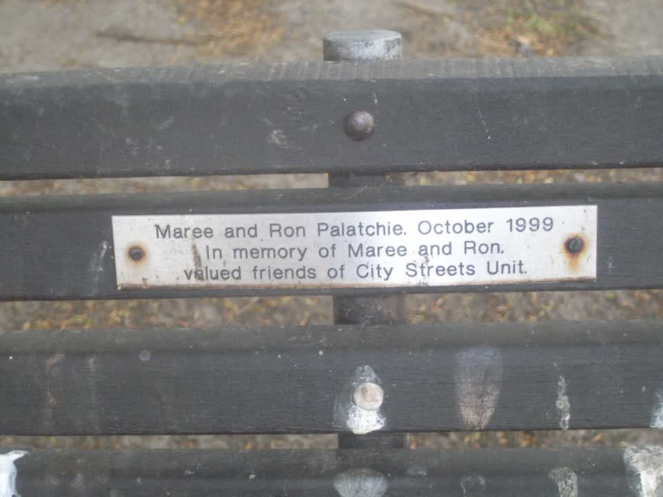 the register’s photograph of the plaque at Belfast Cemetery