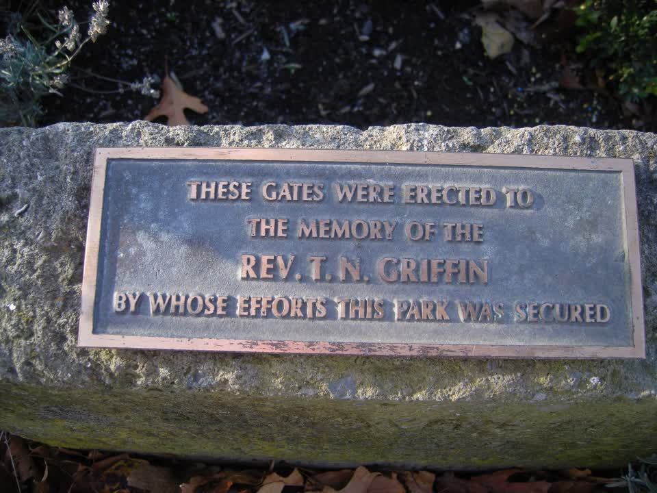 the register’s photograph of the plaque at St James Park