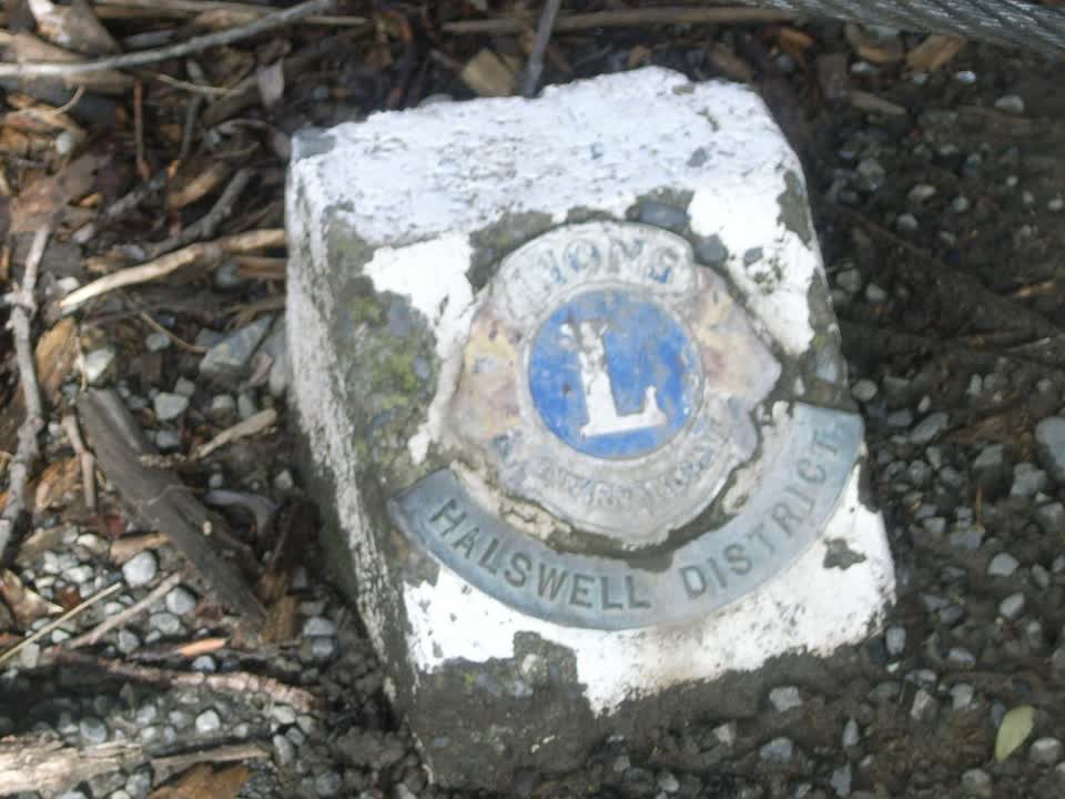 the register’s photograph of the plaque at Halswell Domain