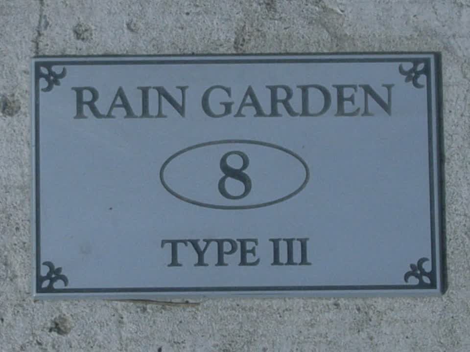 the register’s photograph of the plaque at Ruskin Reserve