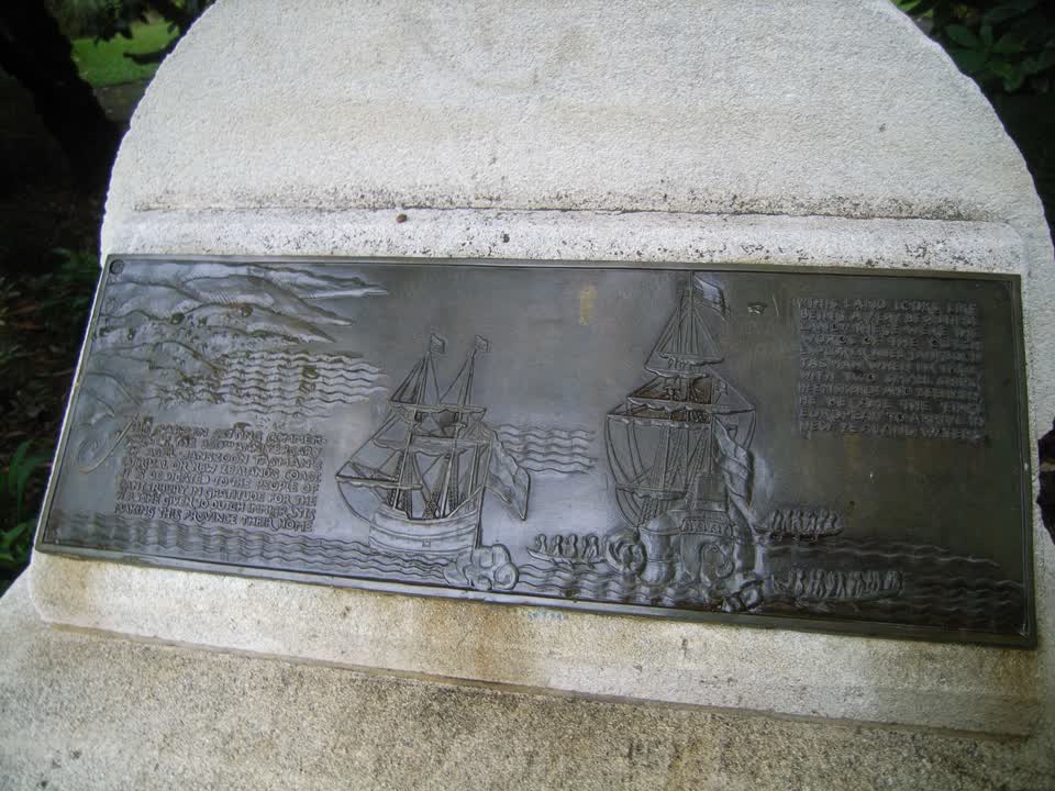 the register’s photograph of the plaque at Millbrook Reserve