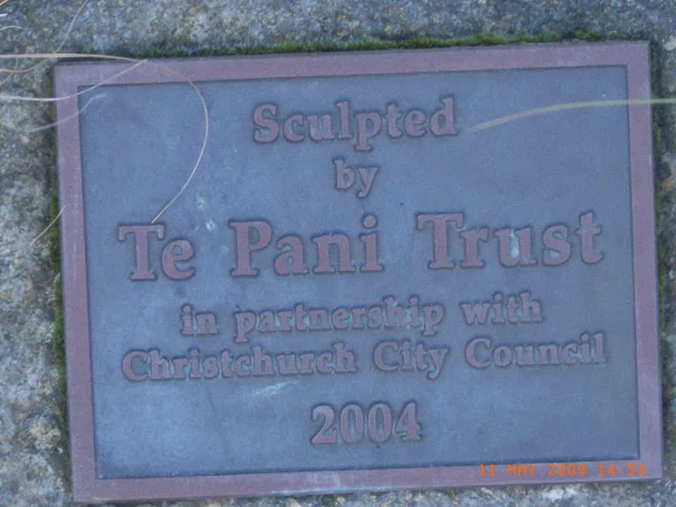 the register’s photograph of the plaque at Broad Park