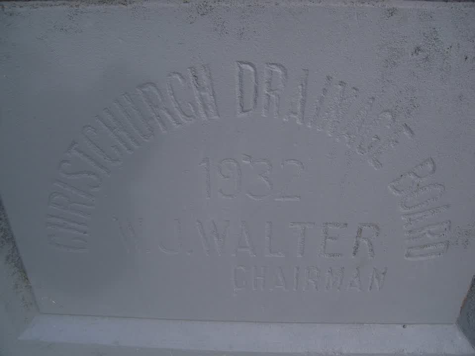 the register’s photograph of the plaque at Donnell Sports Park