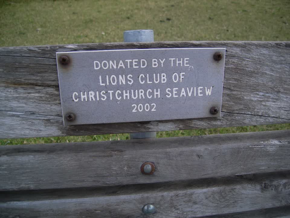 the register’s photograph of the plaque at Anzac Drive Reserve