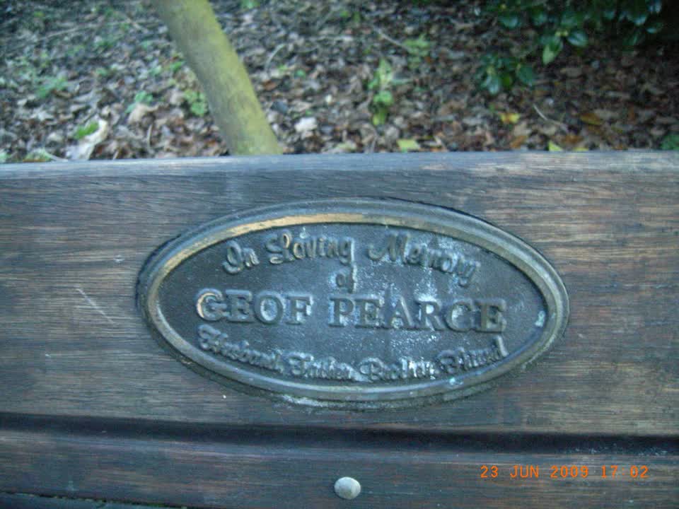 the register’s photograph of the plaque at Woodham Park