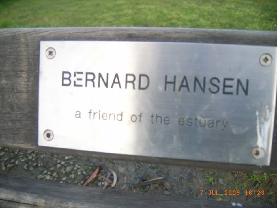 the register’s photograph of the plaque at Mccormacks Bay
