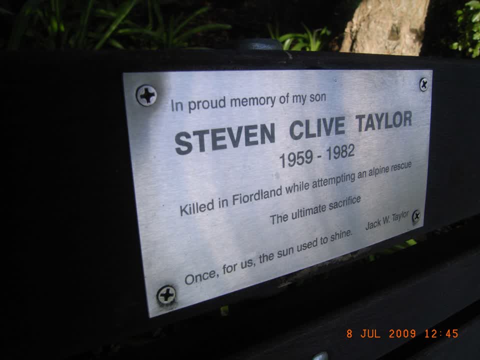 the register’s photograph of the plaque at Mccormacks Bay