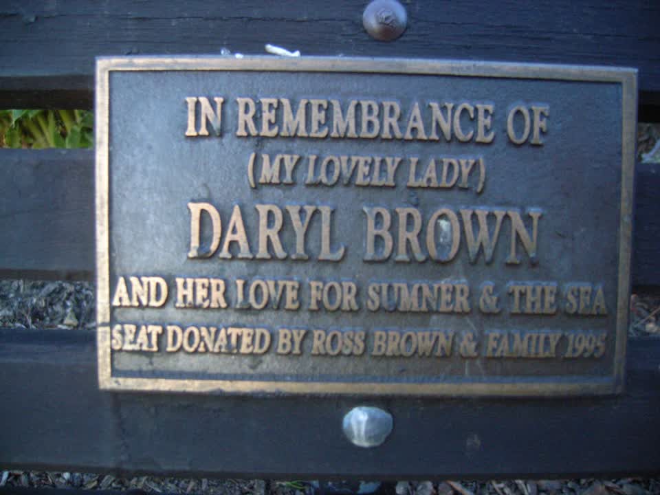 the register’s photograph of the plaque at Nicholson Park
